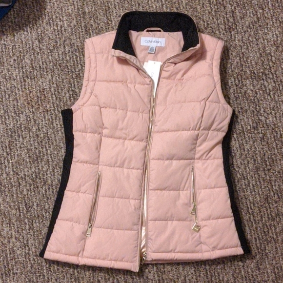 Calvin Klein Pink Vest | Poshmark